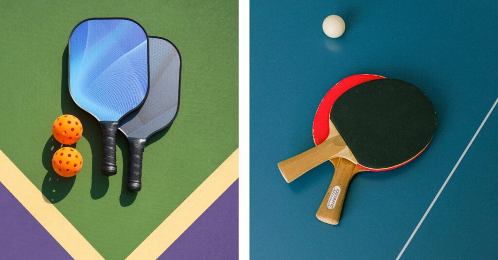 Pickleball vs. Ping Pong