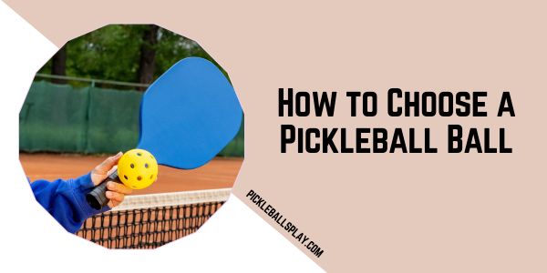 How to Choose a Pickleball Ball Ultimate Guide for You!