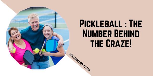 Pickleball The Number Behind the Craze