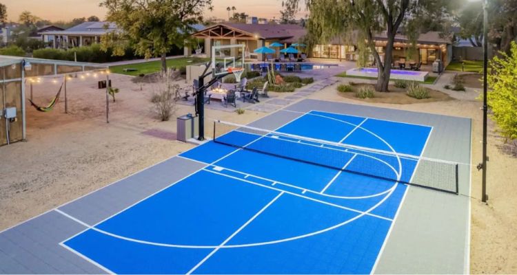 Play Pickleball on a Basketball Court