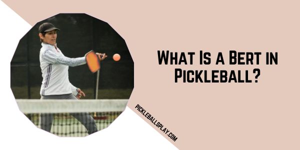 What Is a Bert in Pickleball