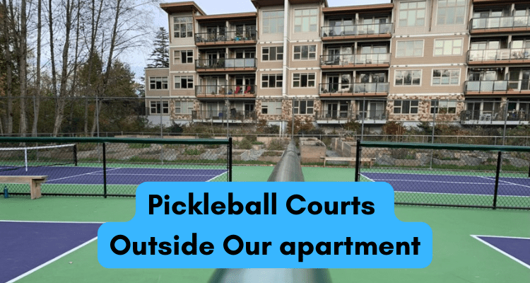Pickleball Courts Outside Our apartment Are TOO noisy