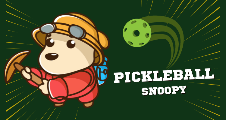 Pickleball Snoopy