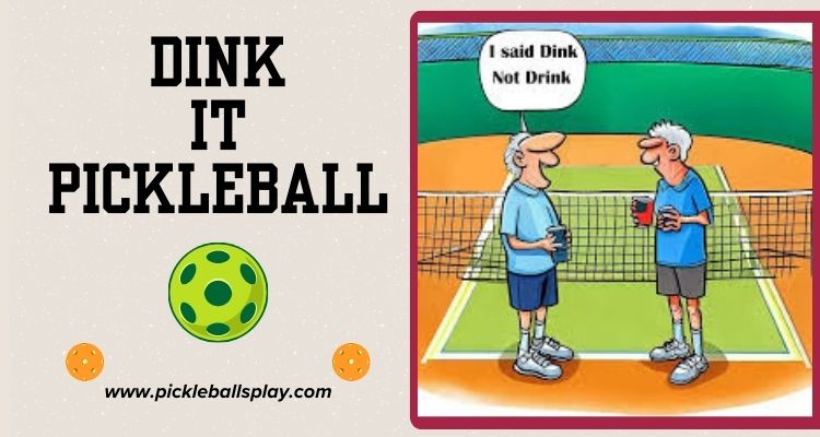 Practicing Dink iT Pickleball