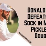 Donald Young Defeats Jack Sock in Masters Pickleball Doubles