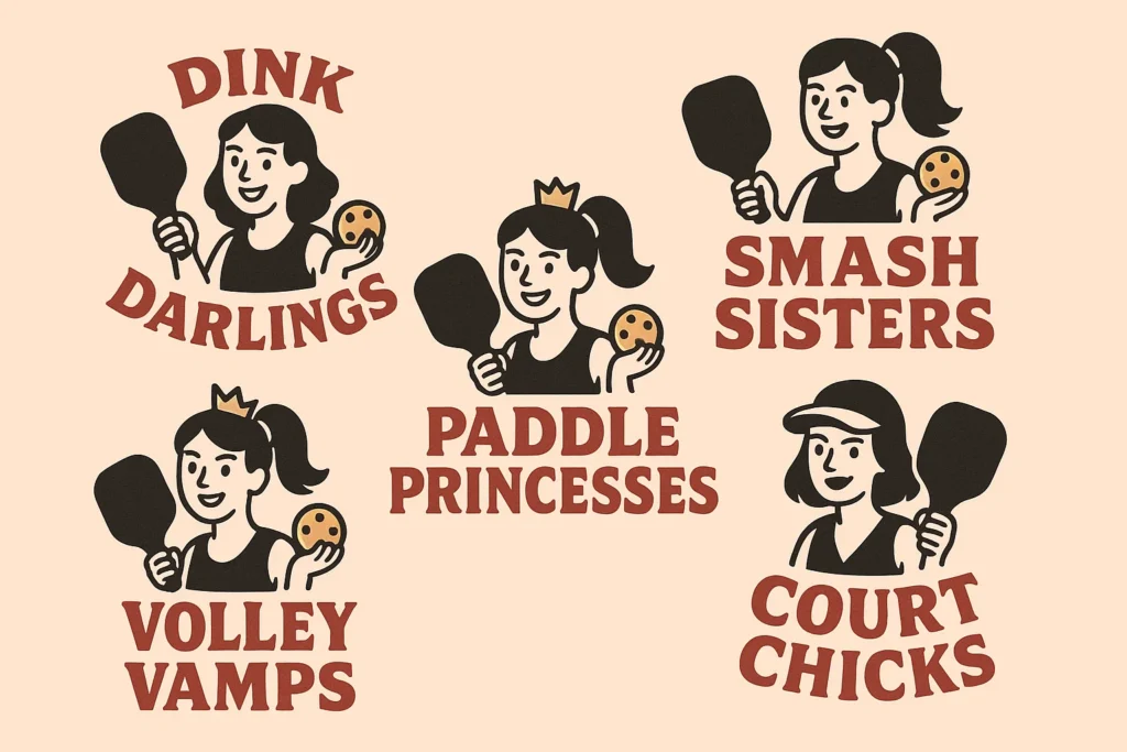 Pickleball Team Names: 150+ Creative Ideas for 2025 Female Pickleball Team Names