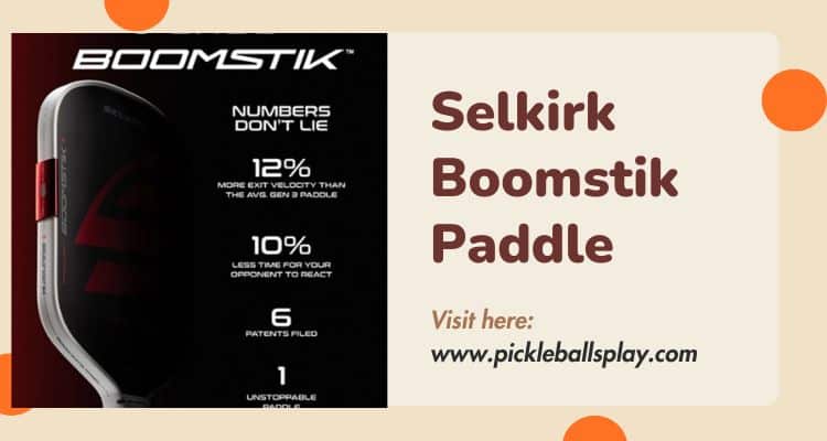 Selkirk Boomstik Pickleball Paddle Review 2025 Selkirk Boomstik Paddle